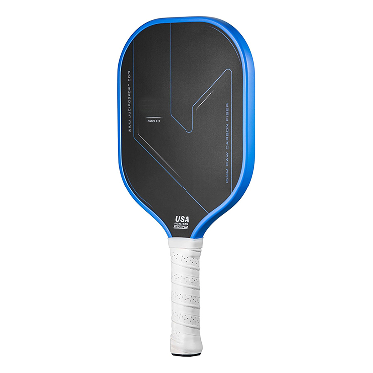 HPS-PP02 Pickleball Paddle USAPA Approved T700 Raw Carbon Fiber Pickleball Paddles, Thermoformed Unibody Spin Textured Surface Pickleball Racket, 16MM Honeycomb Core Pickleball Racket for Pro & Beginner