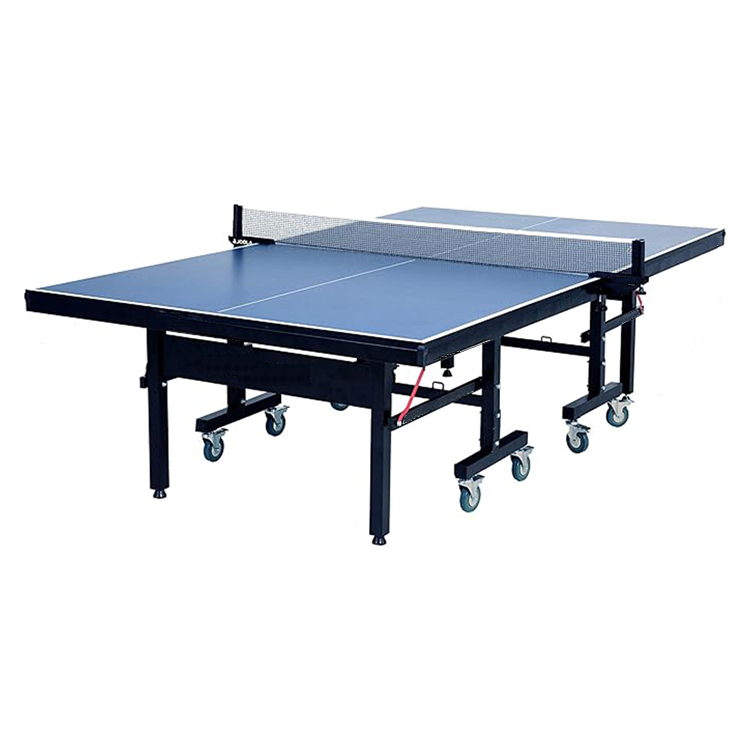 HPS-T002D 25mm Table Top Professional MDF Indoor Ping Pong Table with Quick Clamp Table Tennis Net and Post Set – 10 Minute Easy Assembly