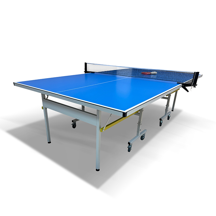 HPS-T006B New Arrival Portable Outdoor Table Tennis Table Wholesale with Universal Wheel, Backyard Stadium Teenager Train Pingpong Table