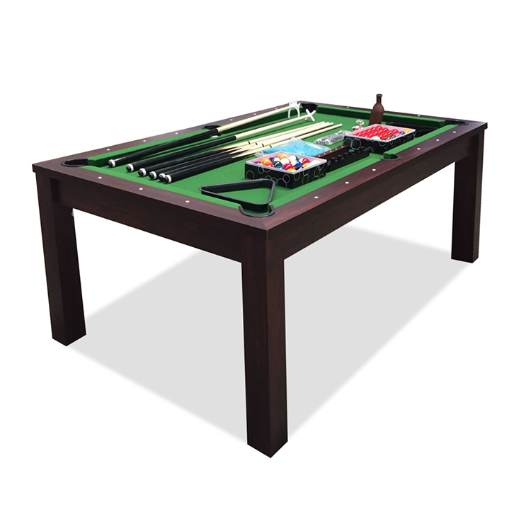 HPS-P732DW Classic 3 in 1 Multi Functional Game 7ft Pool Dining Table, Pool Table, Billiard Table, Table Tennis Table