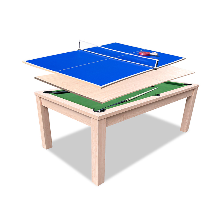 HPS-P732WL Hot Selling 7ft 3 in 1 Game Table Home Use, Game Room Wholesale Price, Billiard Table, Ping Pong Table, Dining Table