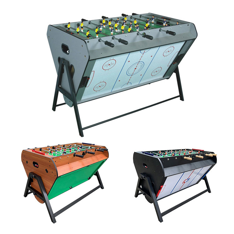 HPS-S24B Hot Selling Indoor 3 in 1 Multifunctional Game Table  Billiard Table, Soccer Table,  Air Hockey Table