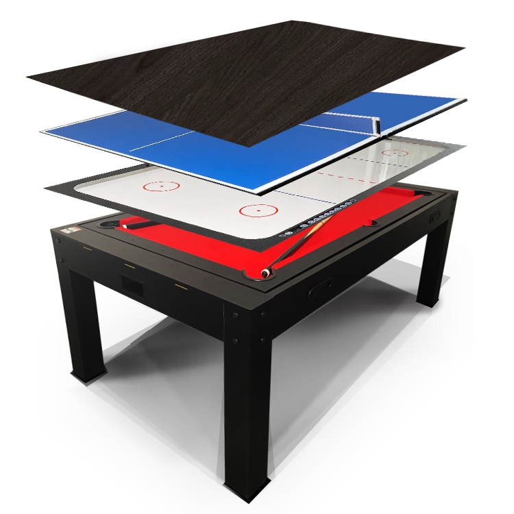 HPS-P740BK 7FT 4 in 1 Game Table